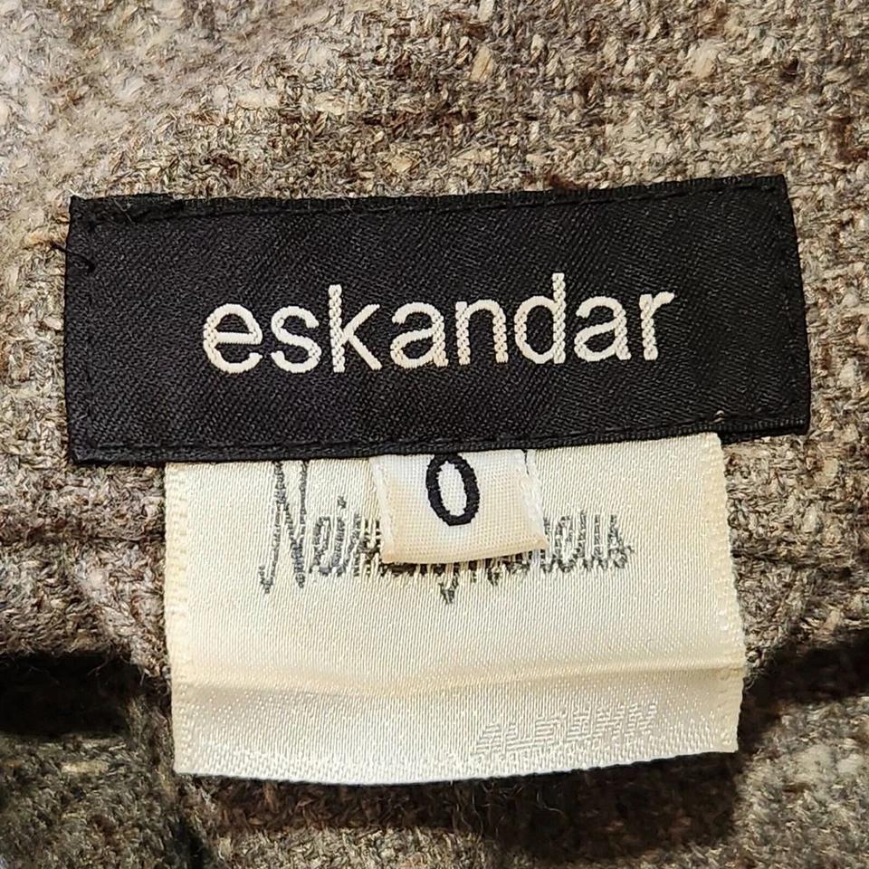 Cárdigan de cachemir Eskandar para mujer talla 0 50 % cachemir 50 % seda Foto 4 de 4