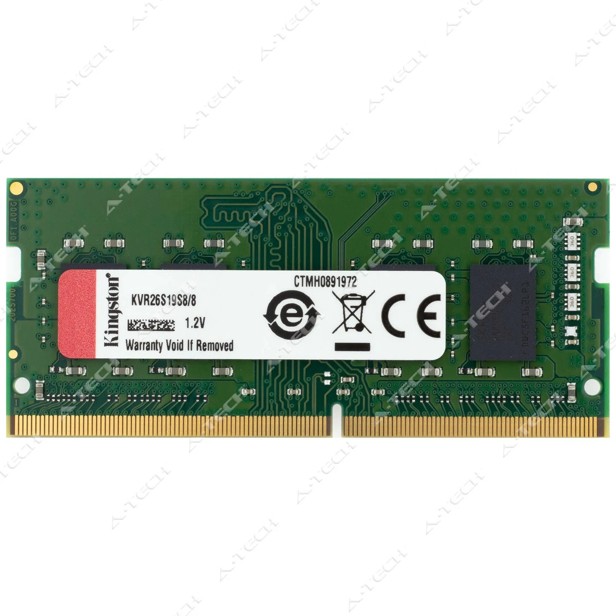 メモリー Kingston KVP26S19S8/8 DDR4 PC4-21300 8GB Kingston 8GB