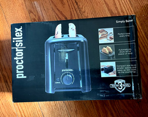 Toaster 2 slice new Protor Silex
