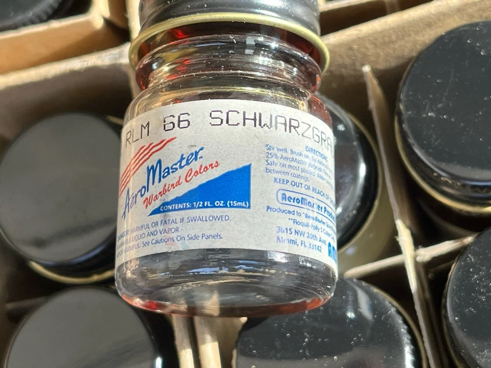 Modelbau Farben Aeromaster 347Stk. Aero Master Warbird Konvolut Colour Airbrush - Bild 2 von 4