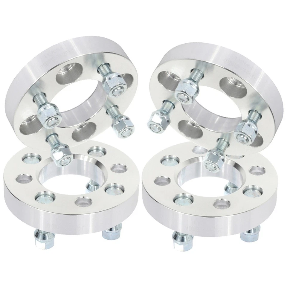 4Pcs 1" 4x100 Wheel Spacers 12x1.5 For Chevrolet Aveo 2004 2005 2006 2007-2024 - Image 3 of 4