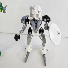 LEGO Bionicle Lot of 3 Toa Nuva Gali 8570 Lewa 8567 Kopaka 8571 Figures 2002