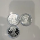 U.S. Mint 2023 American Silver Eagle 1 oz .999 Silver Coins Lot of 3