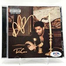 Drake PSA/DNA Autographed CD Take Care CLB Ice Man NWTS OVO