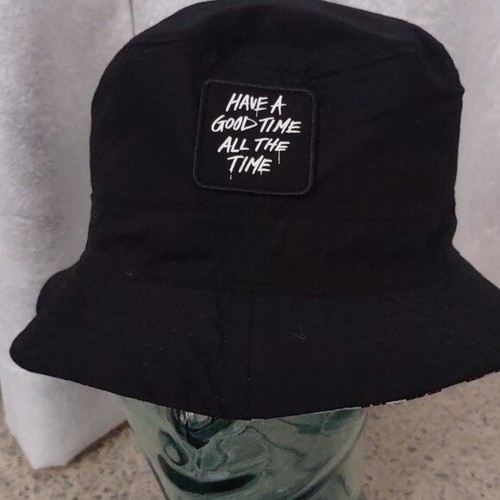 Volcom Sombrero Cubo Reversible Bancos Exteriores Pasar Un Buen Tiempo Todo el Nuevo Gato L/XL - Imagen 2 de 6