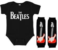 The Beatles Infant Bodysuit Shirt Set Outfit 