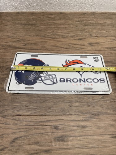 NEW 1997 NFL Denver Broncos License Plate National Football League KG JD - Picture 10 of 10