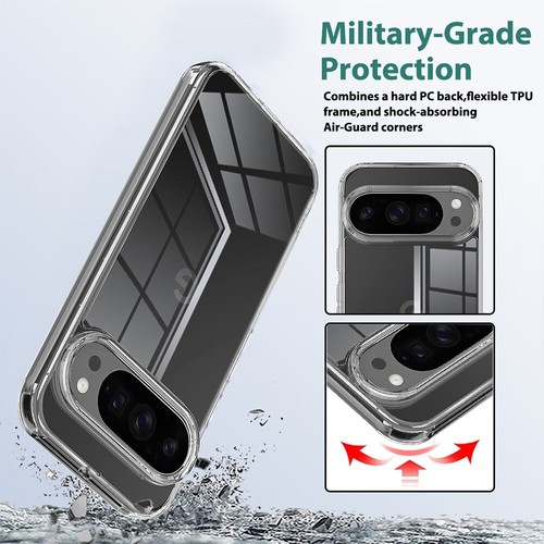 High Quality Premium Anti-Crash Hard PC Acrylic TPU Case fit Google Pixel 10 Pro - 第 6/7 張圖片