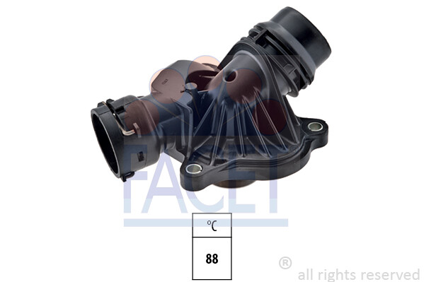 Facet Thermostat FüR BMW 6Er (E63,E64),7Er (E65,E66,E67),X3 (E83),X5 (E53,E70)-image