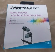 MobileSpec Stereo Earbuds mbs10141 "NEW"