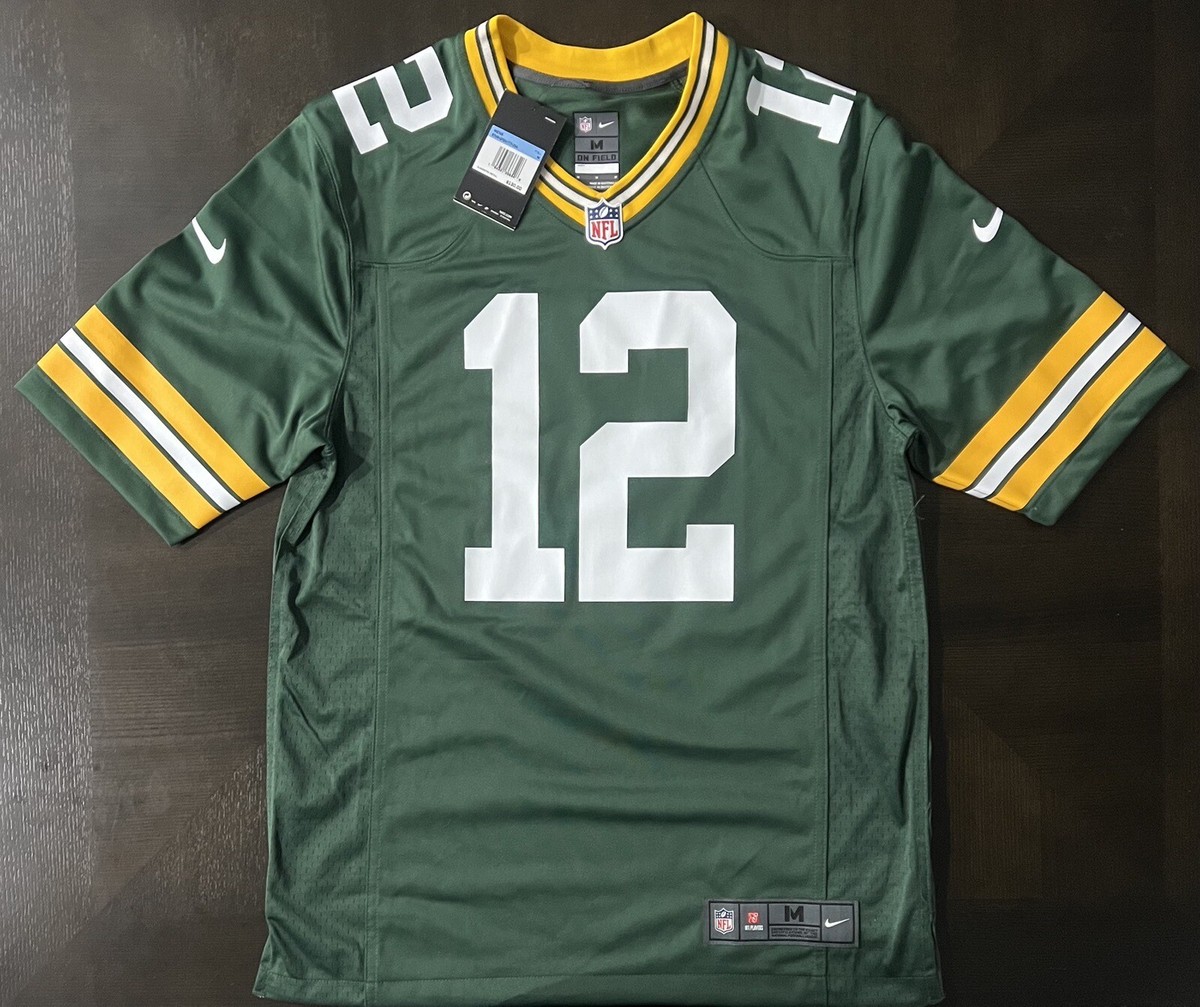 New Men's Nike Green Bay Packers Aaron Rodgers #12 Game