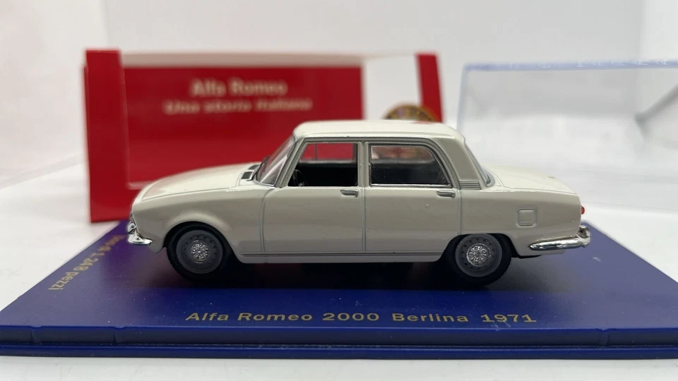 M4  ALFA ROMEO 2000 Berlina 1971  edizione limitata 1/1248 pz. SCALA 1:43 - Immagine 3 di 4