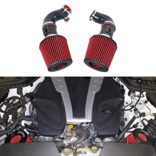 Air Intake System For 2016-2024 Infiniti Q50 Q60 3.0L High Flow Aluminum Pipe