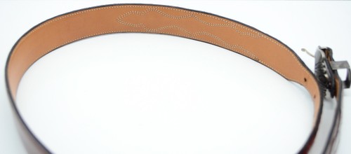Dan Oliver Shades of the West Scottsdale AZ Navajo Belt Buckle Sterling Used 34 - Picture 10 of 22