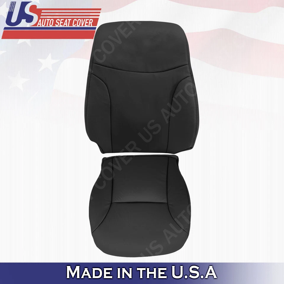 PARA 2002 a 2006 Lexus ES300 ES330 conjunto frontal capa de couro superior e inferior PRETA - Imagem 3 de 4