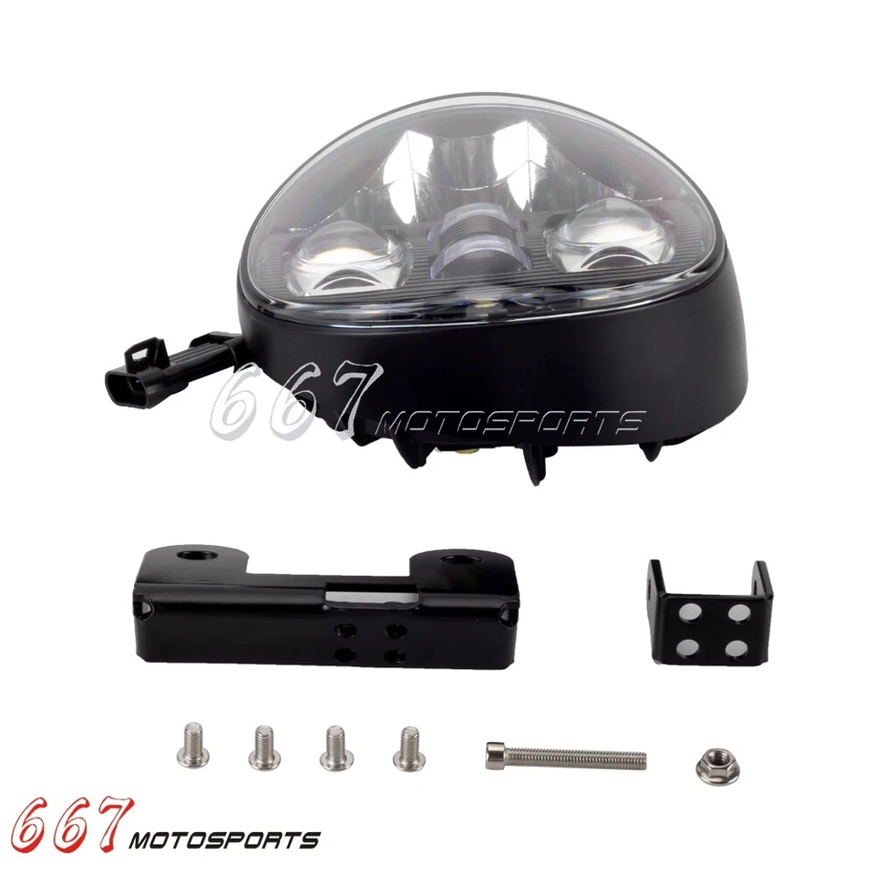 Faro LED DRL para motocicleta DOT para Harley Softail Breakout FXSB 2013-2017 Foto 4 de 4