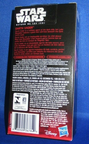 STAR WARS THE FORCE AWAKENS 4IN COLLECTOR DARTH VADER ACTION FIGURE, NEW - Picture 3 of 3