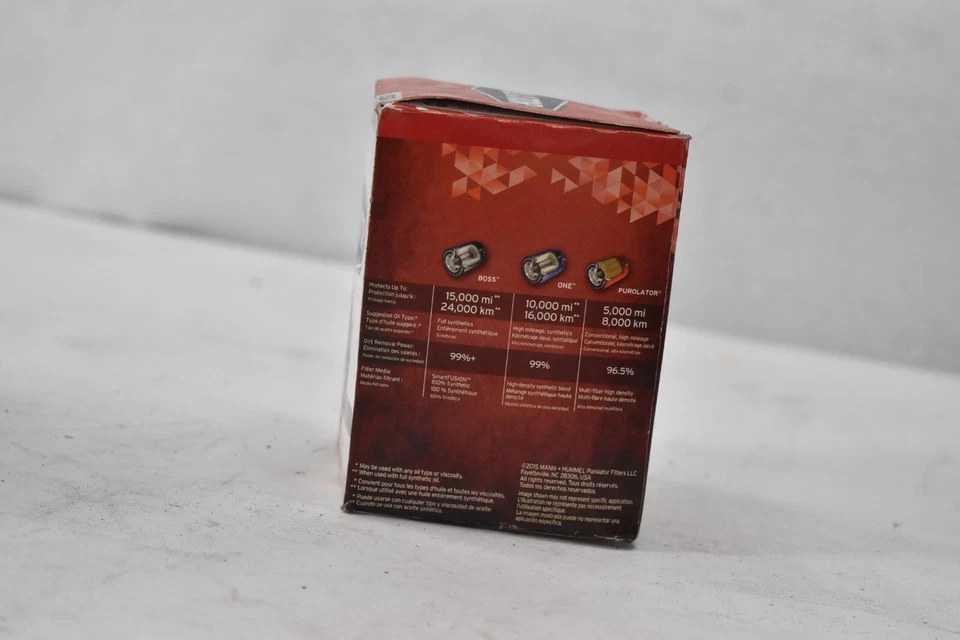 Лот из 2 сменных масляных фильтров Purolator Premium для защиты двигателя L15317 - Изображение 3 из 4