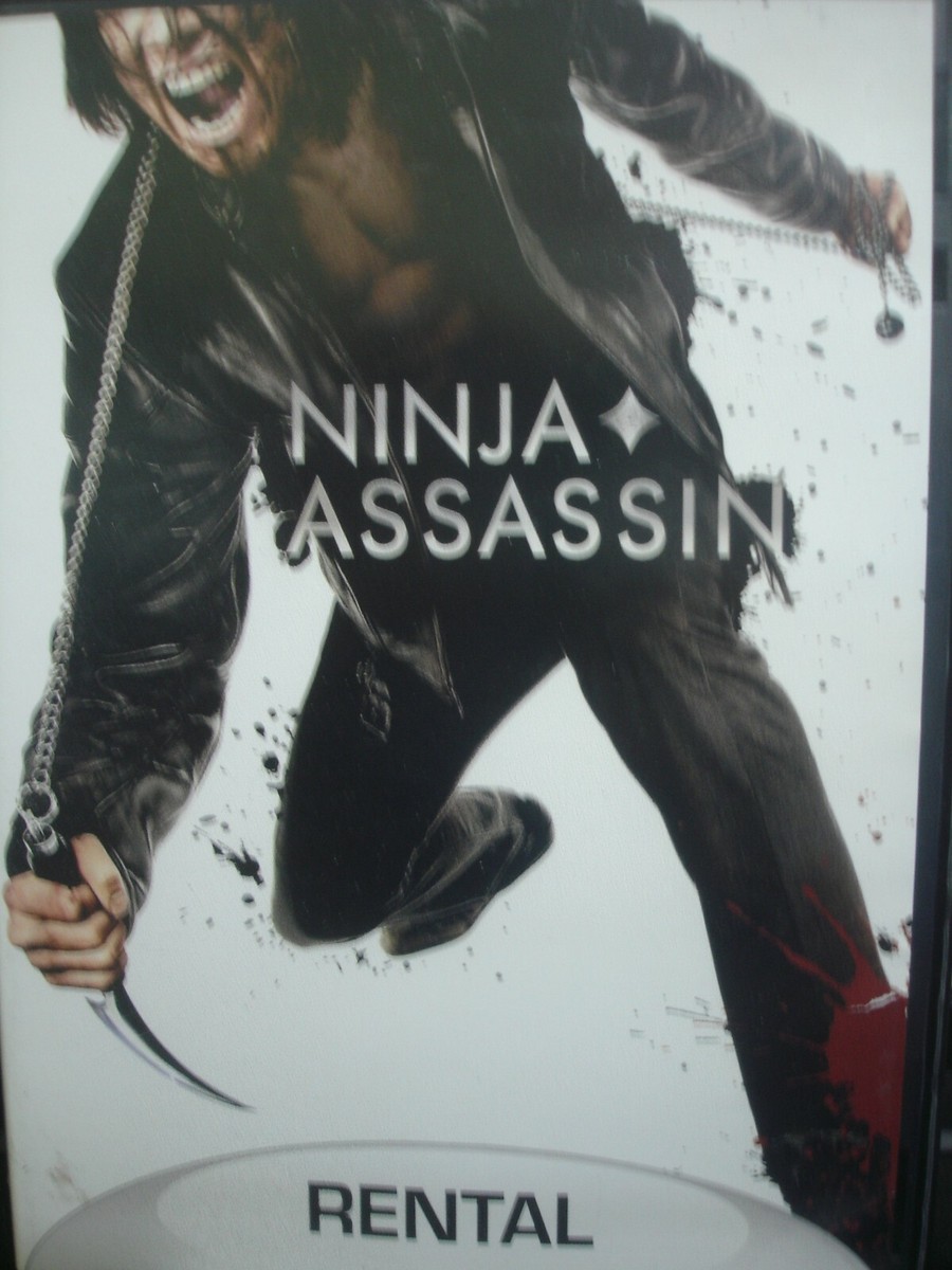 Ninja Assassin (DVD, 2010) Rental Edtion WORLD SHIP AVAIL