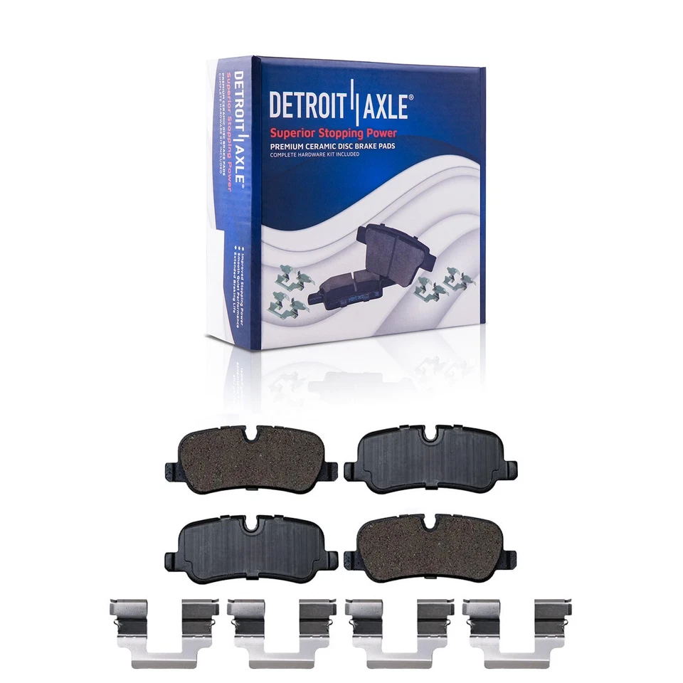 Front Rear Rotors Ceramic Pads for 2010 - 2013 Land Rover LR4 Range Rover Sport — 第 4/4 张图片