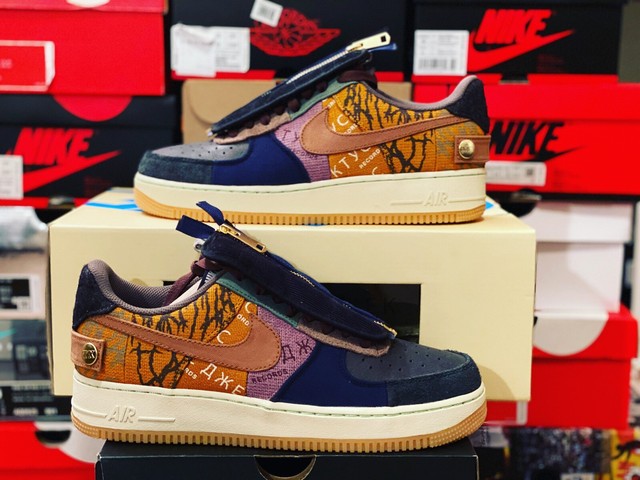 Air Force 1 Low / Cactus Jack Travis Scott size 10.5 missing set of black laces | eBay