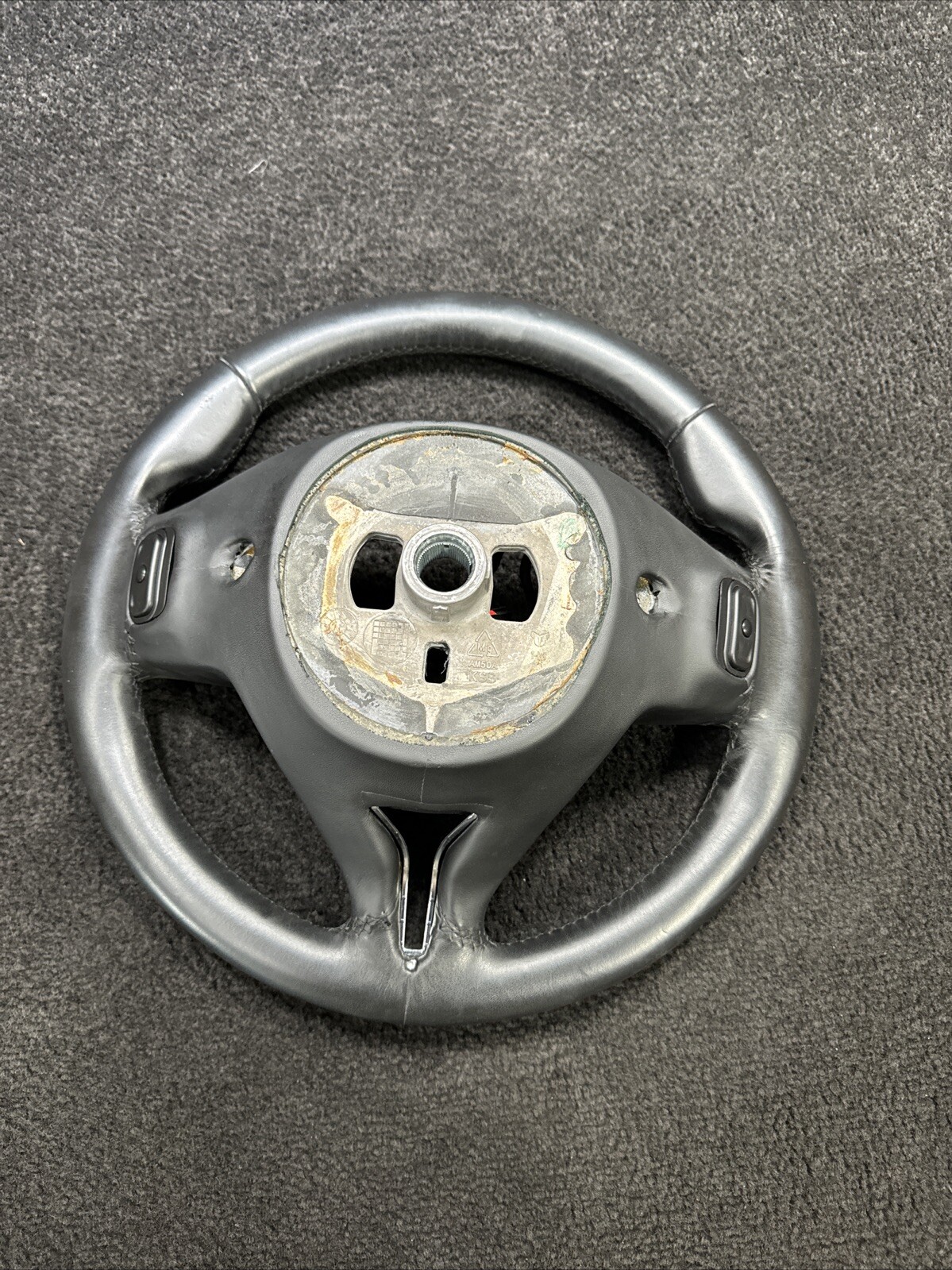 2017 Maserati Ghibli Steering Driver Wheel Assembly OEM Black/Wood