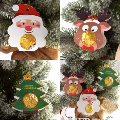 2024 NEW Chocolate Holder Gift Christmas Tree Bauble Decoration Pack Of 30Pcs