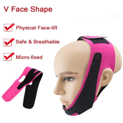 V Face Line Slim Kinn Wange Lift Up Abnehmen Maske Anti Aging Gürtel Riemen Band