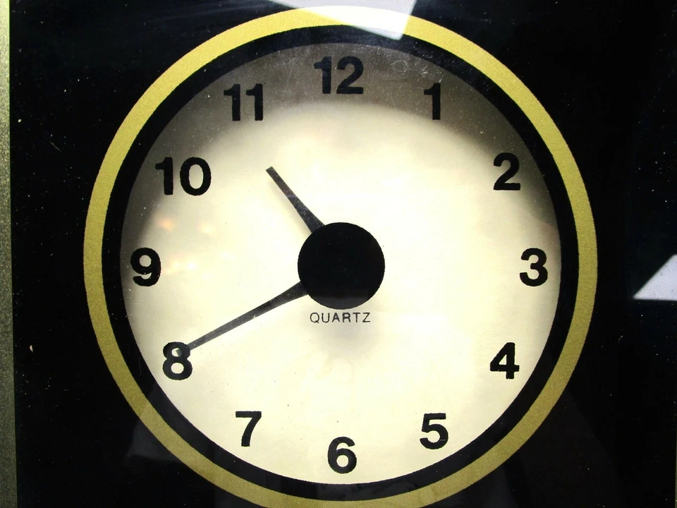 Reloj de Pared Litografía Búho Vintage Raro Años 70 E Rambow Foto 3 de 4