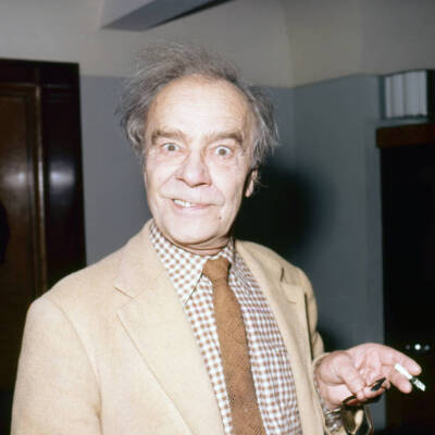 Actor and comedian Max Wall London England October 7 1976 Old Photo 1