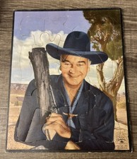 1950 Hopalong Cassidy Puzzle Hollywood Western Star William Boyd Whitman Pub B56