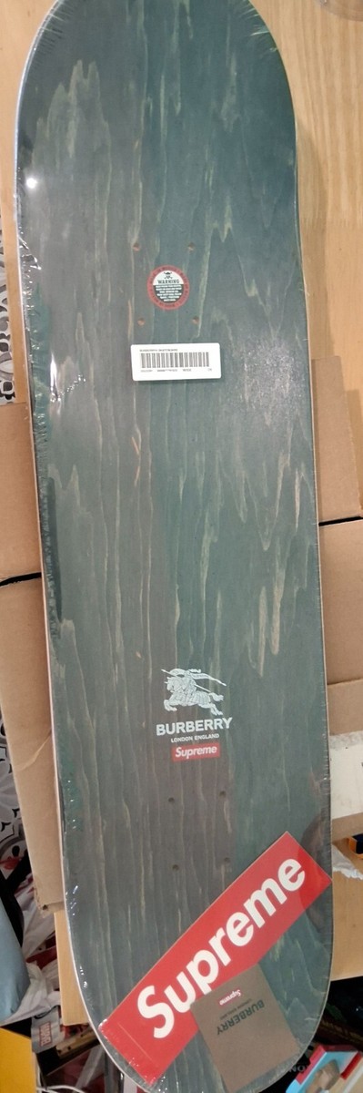 スケートボード Supreme - Supreme Burberry Skateboard Pink 22SS Supreme Burberry Skateboard Deck Pink - SS22 - US