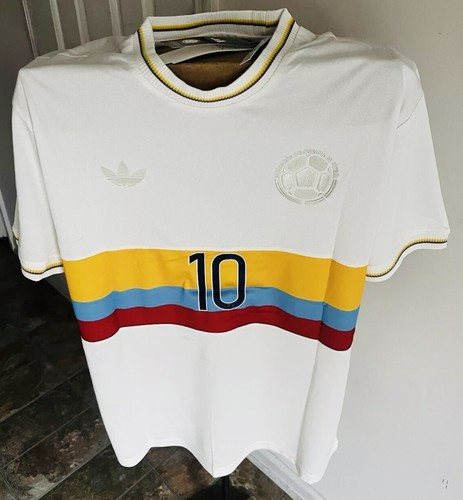 James Rodriguez Colombia 100 Years Jersey US Size Large New - Picture 5 of 6