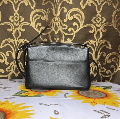 KATE SPADE Small Black Leather Satchel Bag J183 | eBay