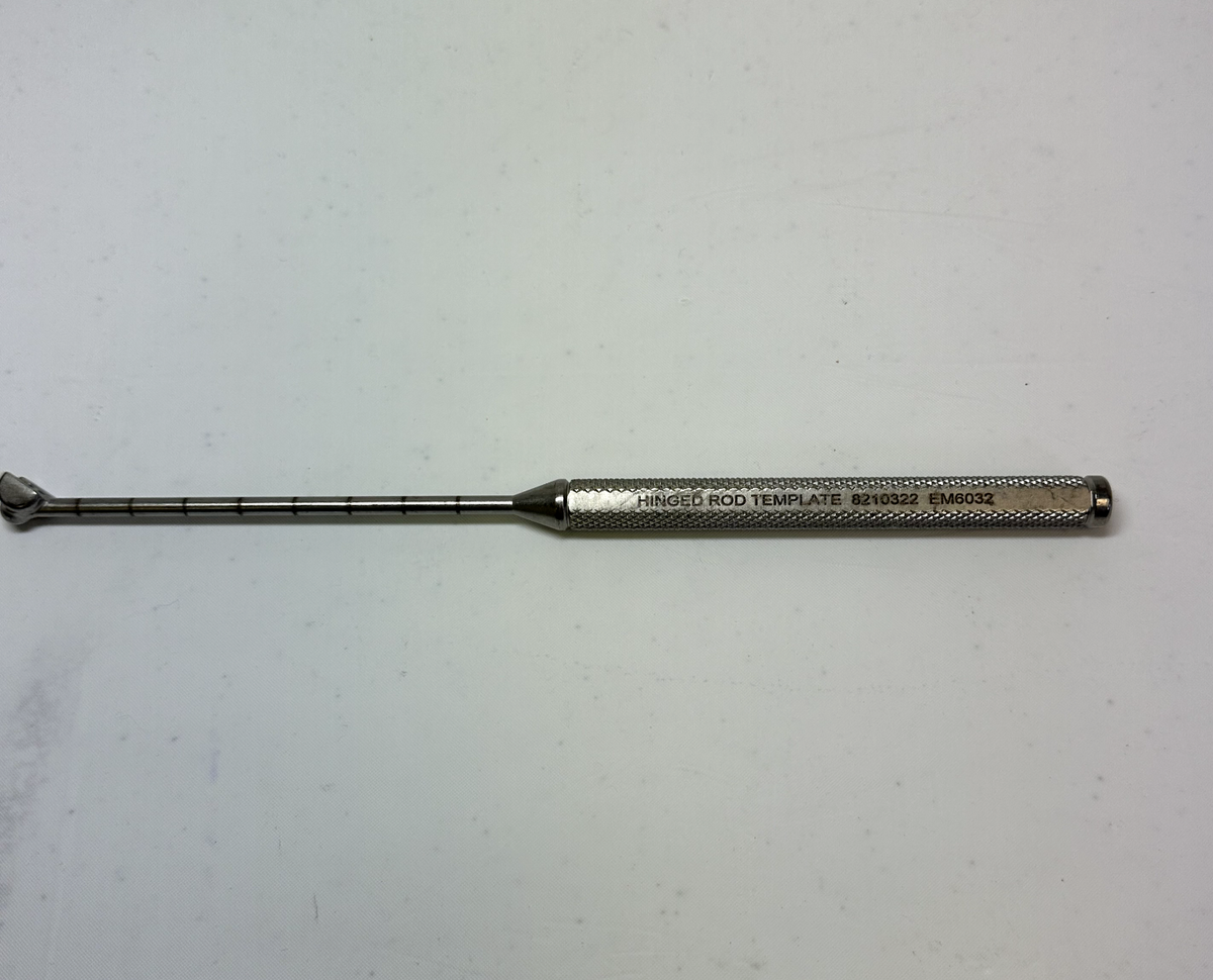 Nuvasive 8210322 EM6032 Hinged Rod Template Spine Neurology | eBay