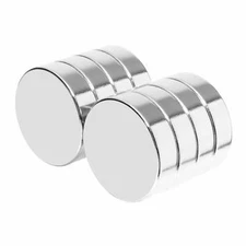 3/4 x 3/16 Inch Powerful Neodymium Rare Earth Disc Magnets N42 (8 Pack)