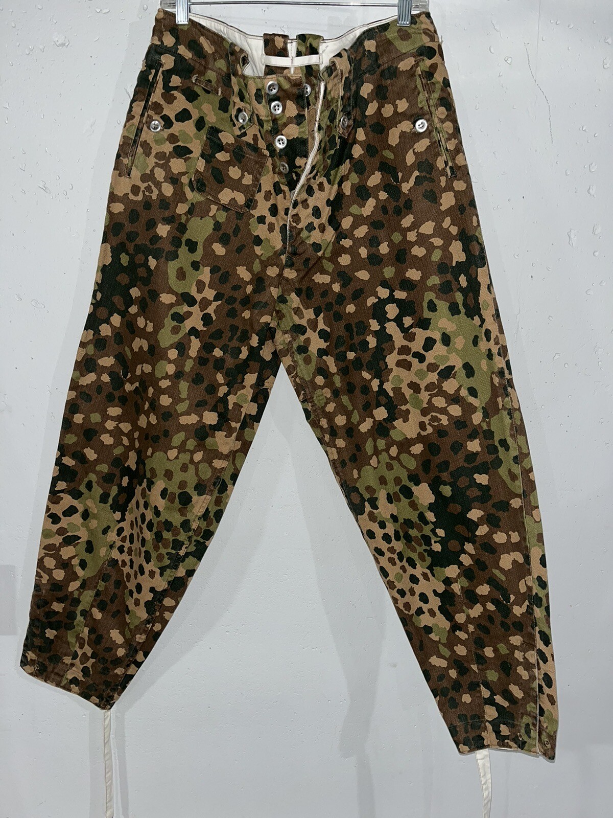 WW2 German Wehrmacht Uniform Field Gear Dot 44 Camo Trousers Size 50