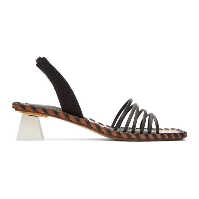 Jacquemus — JACQUEMUS Black 'Les Sandales Valerie' | Size 36 EU/6 US | New With Box!