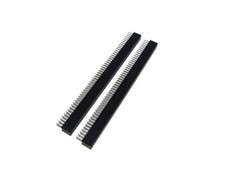 2x50 Dual Row 1.27mm Straight Female Pin Header - Pack of 2