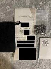 Chrome Hearts 24" Paper Chain Necklace 100% Authentic, Purchased in-store