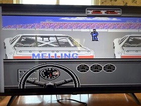 Bill Elliot&rsquo;s  NASCAR Challenge Nintendo NES Video Game With Manual - Tested