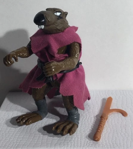 VTG 1988 Splinter Soft Head Figure TMNT Teenage Mutant Ninja Turtles Playmates