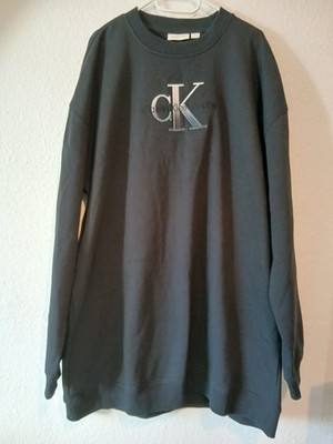 CALVIN KLEIN JEANS Sweatshirt NEU mit Etikett Schwarz Gr. 4XL - Big & Tall Herre