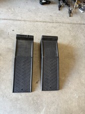 Car Ramps 2-pack Black Low Profile For Trucks And Cars