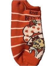 Strawberry Shortcake 5 Pair No Show Socks Ladies One Size NWT