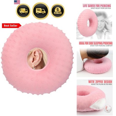 Ear Piercing Pillows for Side Sleeper with Ear Hole CNH Piercing Pillows Supp...