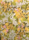 Lenzuolo Lady Pepperell vintage anni 70 floreale mod flower power matrimoniale piatto