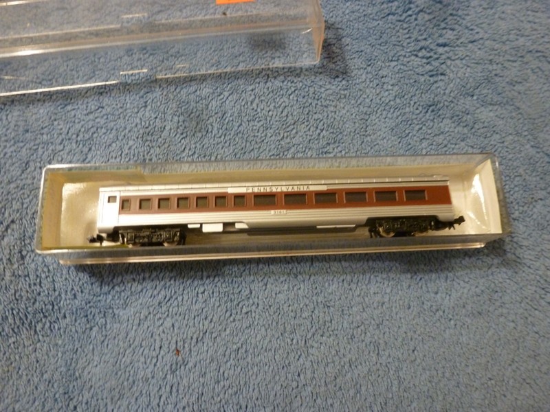 modle power pennsylvania # 3038steamline passenger car n scale