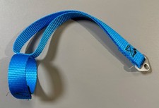 Partition Pull Strap (Blue Nylon Strap with Eyelet) - Horsebox / Trailer / HGV