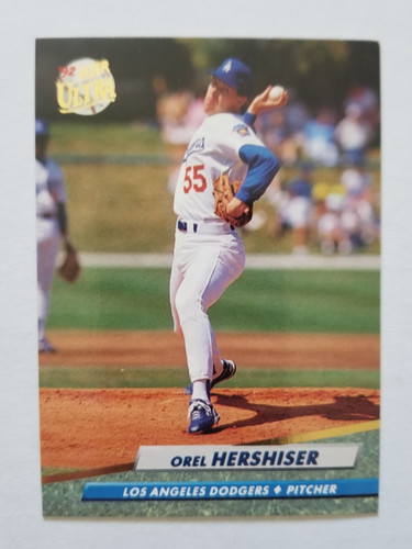 Orel Hershiser #507 1992 Ultra card